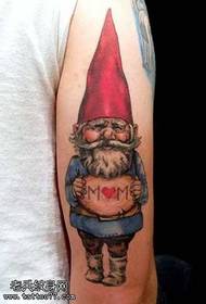 moški moški tatoo vzorec