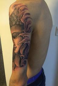 braccio Buddha tatuaggio tatuaggio personalità classica