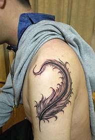 arm fashion feather tattoo picture worth having
