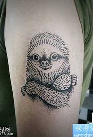 braccio astratto modello tatuaggio pigro