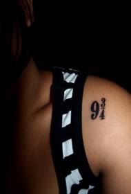 txiv neej lub xub pwg digital cov cim tattoo