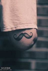 Arm Beard Tattoo Pattern