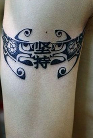 fiúk karszalag totem kreatív tetoválás minta
