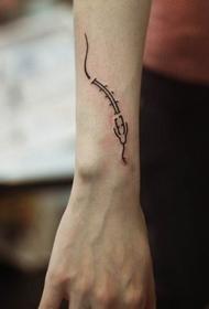 kar absztrakt tetoválás
