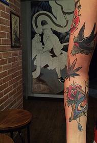 varias imaxes de tatuaxes de brazo xuntos