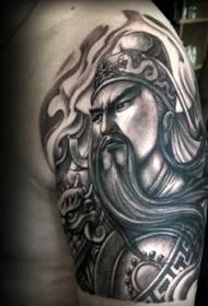 arm Guan Gong tattoo pattern