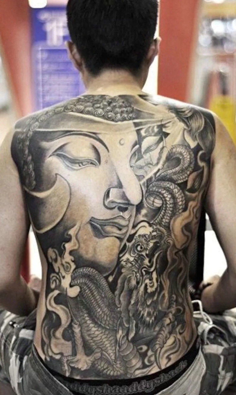 Aggregate more than 171 buddha dragon tattoo best