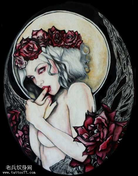 Female Vampire Tattoo Designs - Temu