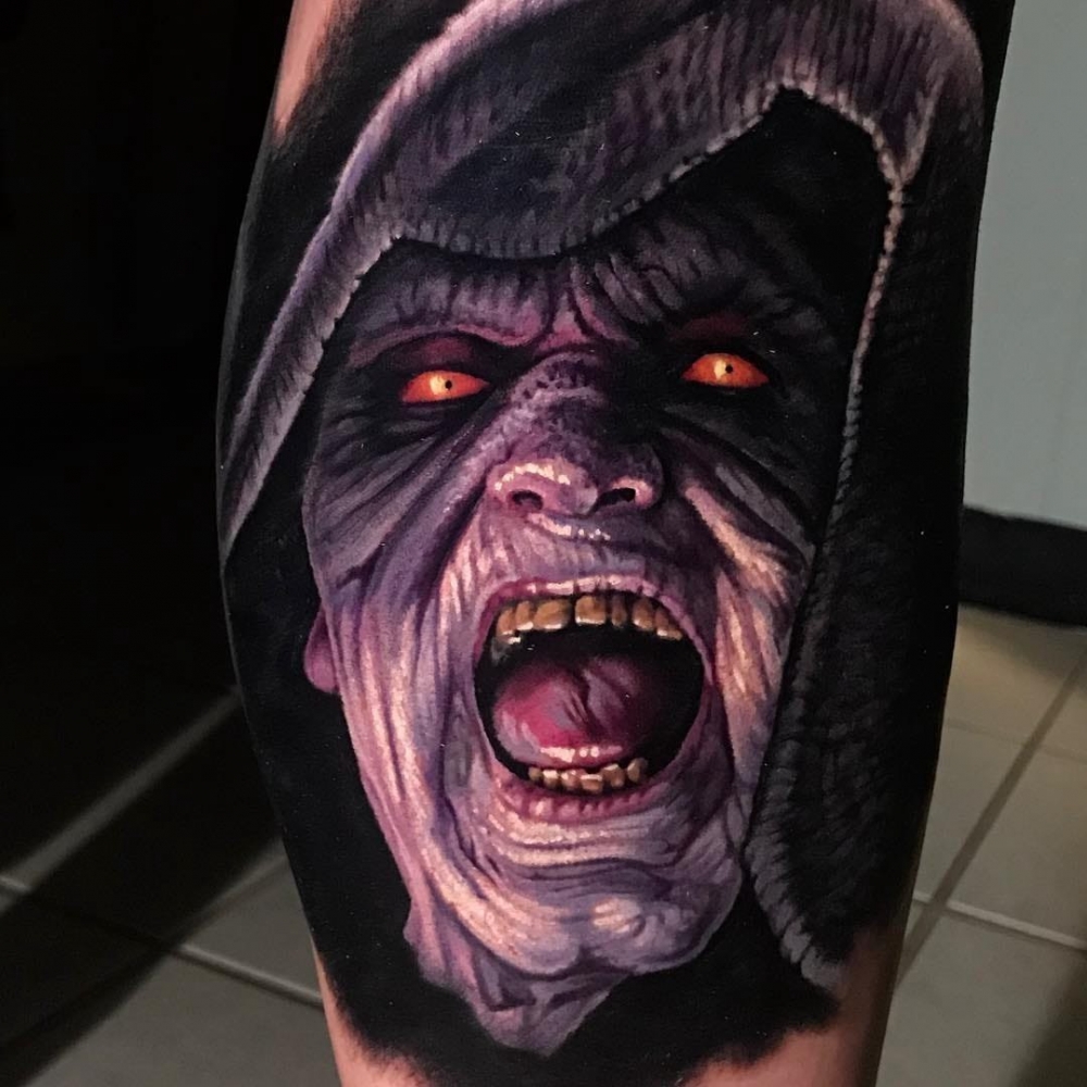Darth sidious tattoo