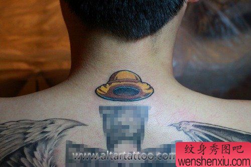 Tattoo chapéu de palha One piece