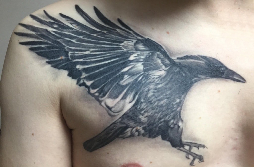 10+ Stylish and Traditional Crow Tattoo Designs | Styles At Life