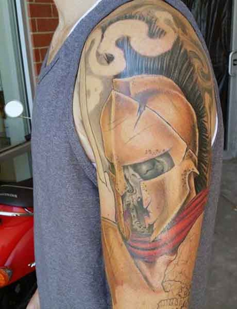 Gambar Tukang Kuda gagah Spartan Gambar Tattoo.