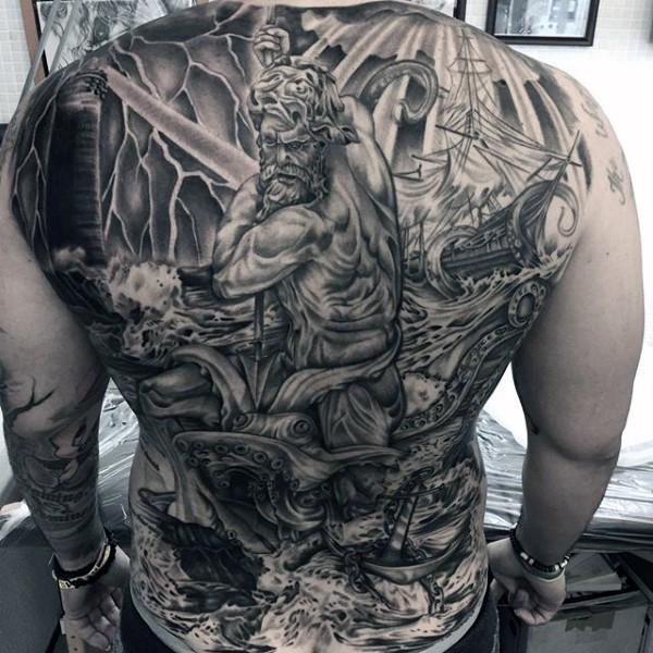 Poseidon Tattoos: – All Things Tattoo