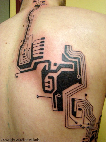 Circuit Tattoo Design by Kyoshiro-sama on DeviantArt