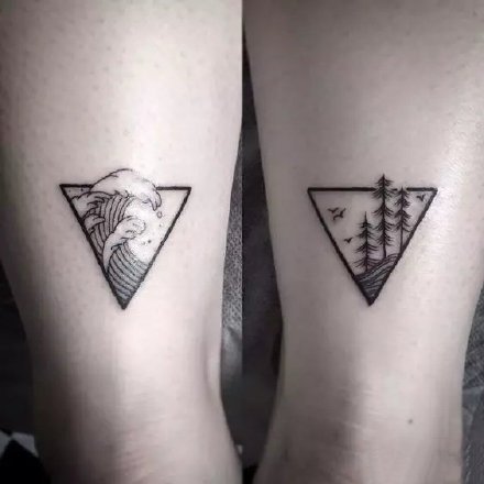 пара маленьких картинок татуировки 9 листов подходит для пары пара маленьки...